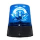 image 1 of ValueLights Eastwood Police Light Decoration Clear Blue Illuminated Decoration & Integrated Bulb | Blue