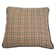 image 2 of Interiors by Premier Beige Check Throw Cushion, Polyester Décor Cushion for Relaxing, Washable Cushion for Sofa, Bed, Chair Multi