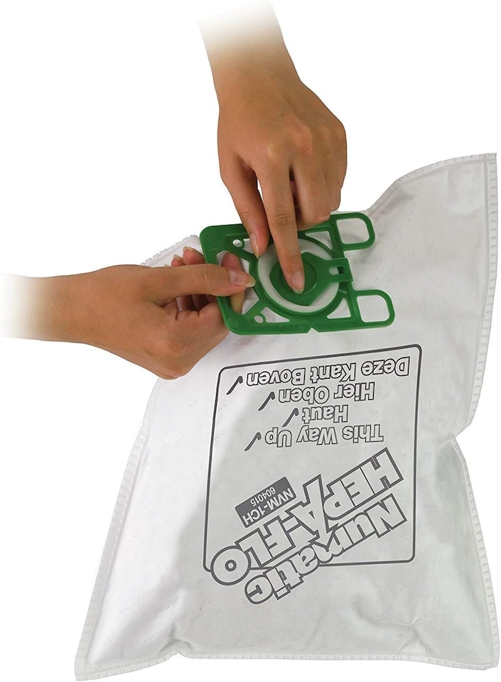 image 1 of Henry Genuine NVM 1CH 907075 HepaFlo Vacuum Bags Pack of 2, 20 Bags