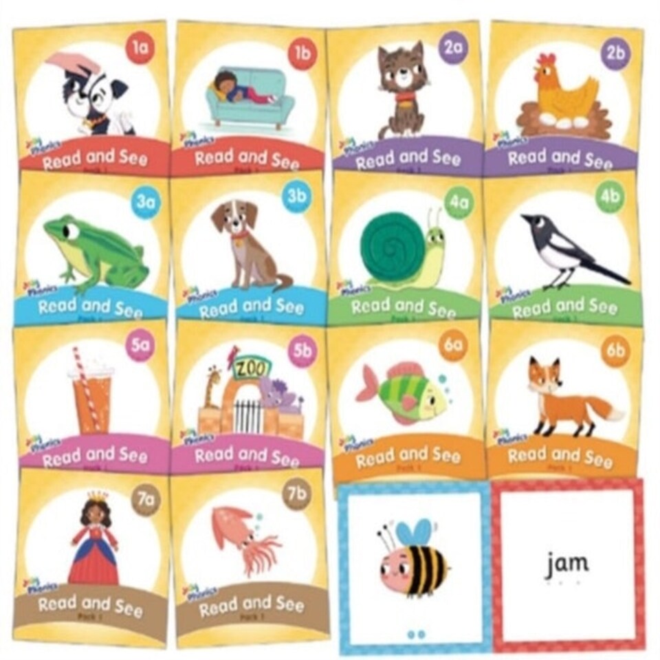 Jolly Phonics Read And See Pack 1