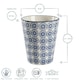 image 3 of Nicola Spring Hand-Printed Tumblers - 300ml - Navy - Pack of 6