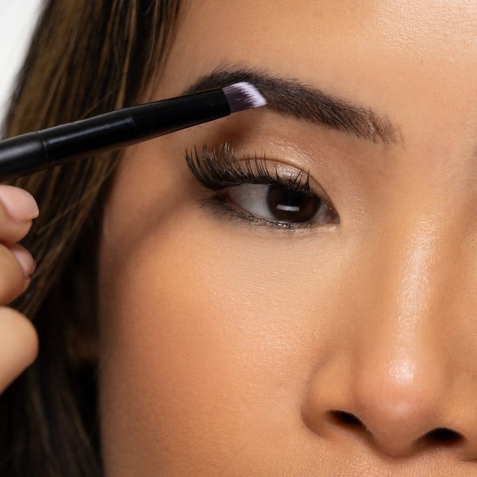image 1 of Brushworks No. 21 Precise Brow Brush
