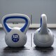image 7 of SPORTNOW 12kg Kettle Bell with Handle for Home Gym, Dark Blue and Grey | Blue | Blue