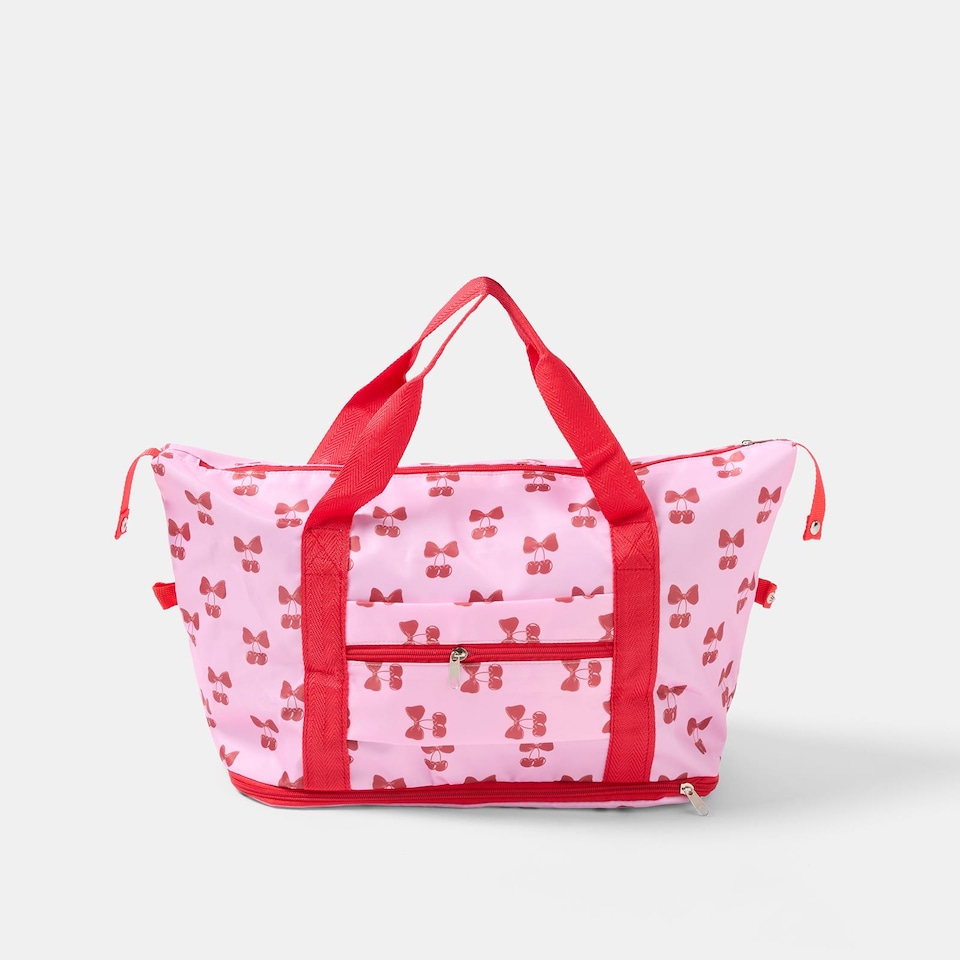 image 1 of OHS Bows Weekend Travel Bag Expandable Cabin Gym Duffel