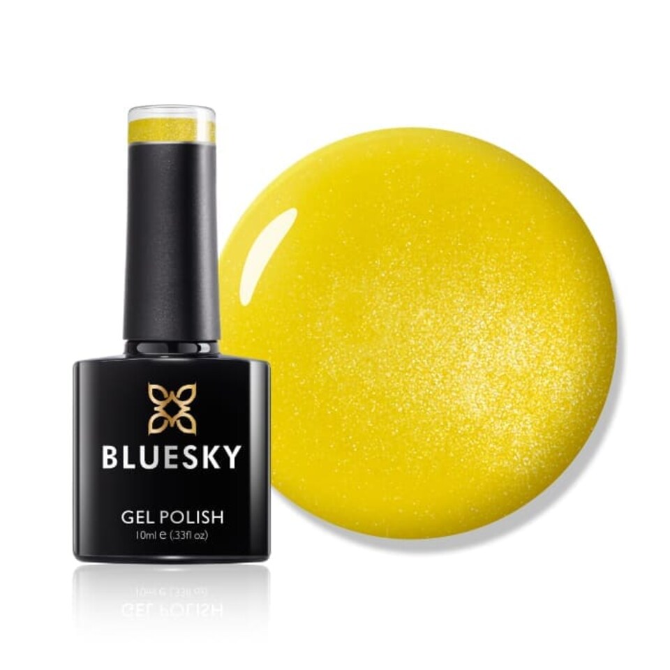 image 1 of Bluesky Yellow Gel Polish - Bicycle Yellow 10ml