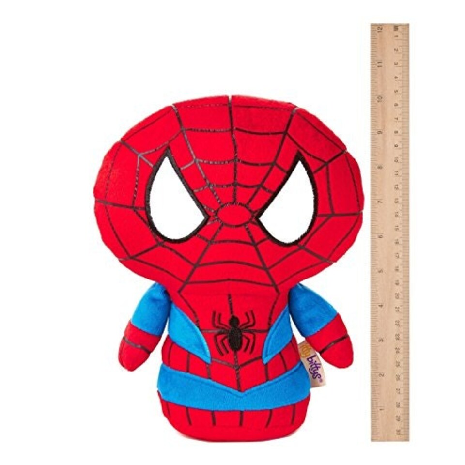 image 1 of Hallmark 25471290 Spiderman Itty Biggy Plush Toy