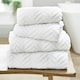 image 2 of Catalonia Zero Twist 650GSM Towels The Lyndon Company White | White | Bath sheet
