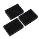 image 3 of Foam Sponge Sanding Blocks 60 80 120 Mixed Grit Abrasive Wet + Dry 60 Pack