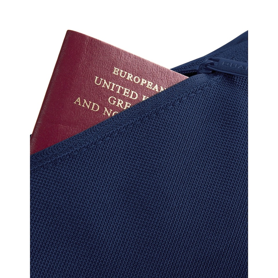 image 1 of Quadra Plain Waist Bag | Blue | French Navy | One Size | 1
