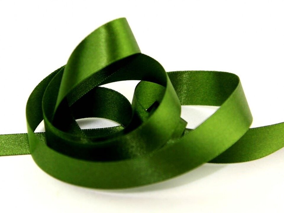 Berisfords 980 Cypress 3mm Double Faced Satin Ribbon for Dressmaking - per metre