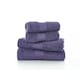 image 2 of Bliss 650gsm Pima Cotton Supersoft Fluffy Towels Purple | Purple | Bath sheet