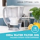 image 2 of Oria Water Filter Jug & 6 Evolve Filter Cartridges, 2.8L, White - Aqua Optima by Laica