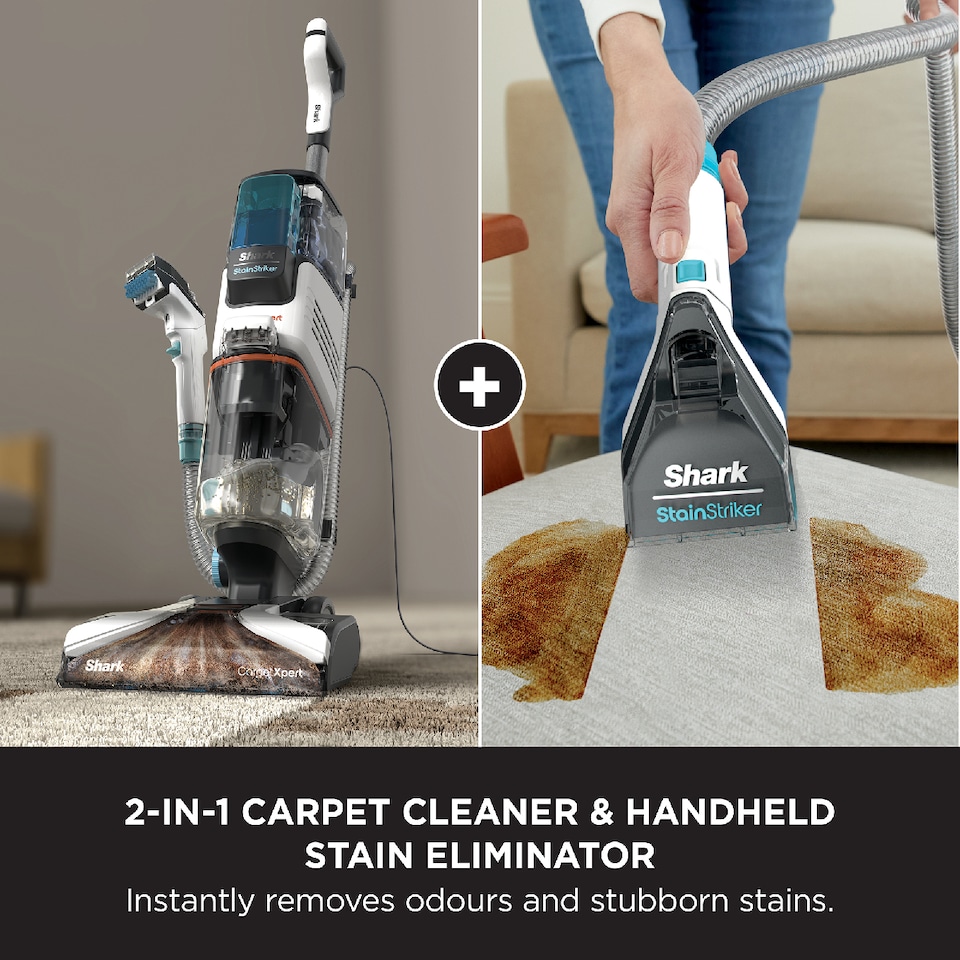 image 1 of Shark CarpetXpert Deep Carpet Cleaner with Built-In StainStriker EX200UK