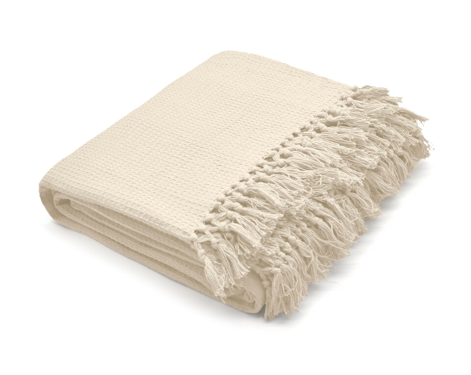 image 1 of Velosso Waffle Throw 100% Cotton