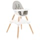 image 2 of Kikka Boo Highchair Multi 3 In 1 Grey