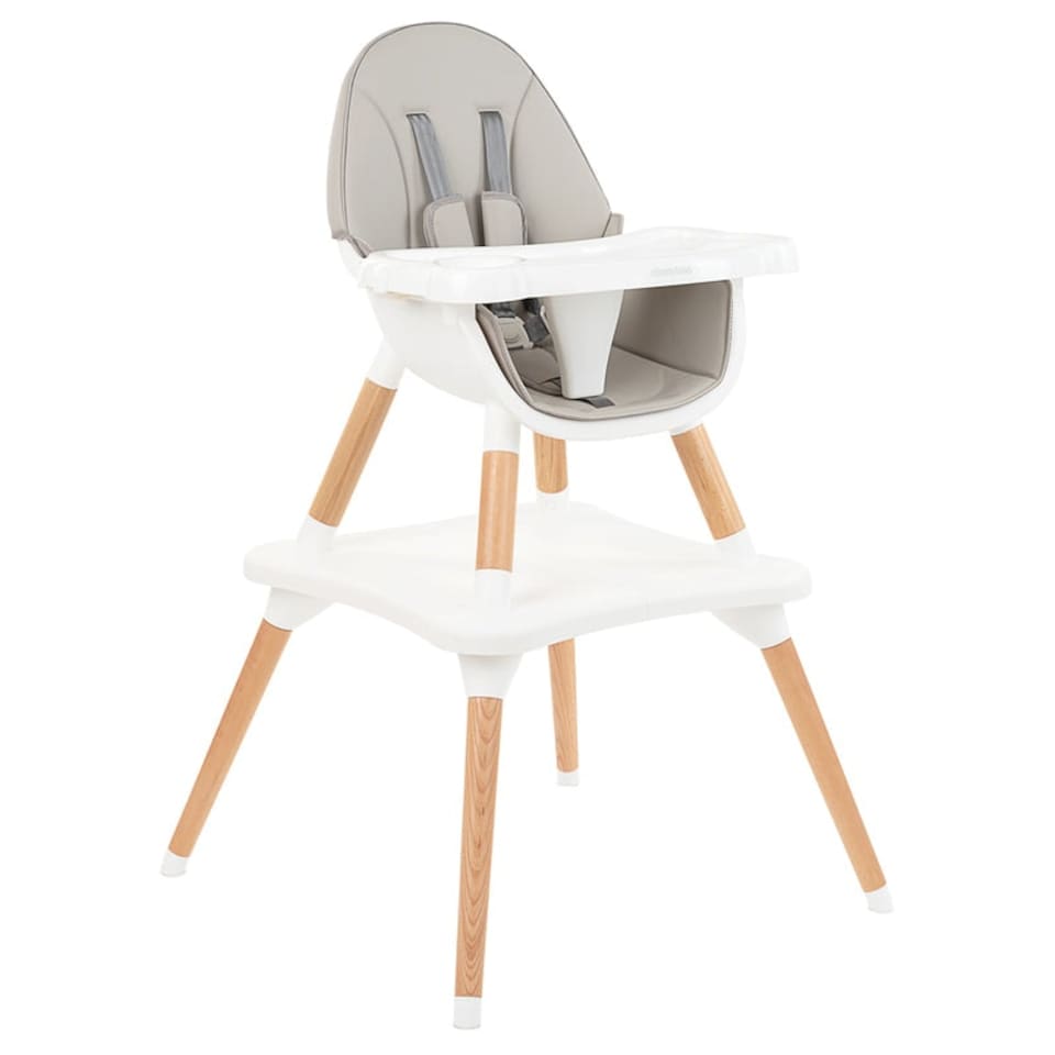 image 1 of Kikka Boo Highchair Multi 3 In 1 Grey