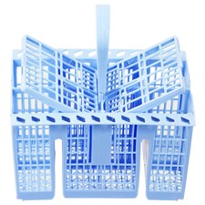SPARES2GO Cutlery Basket for Indesit Dishwasher (Blue, 220 x 208 x