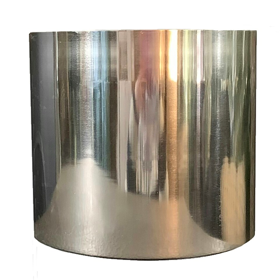 image 1 of Artificial 110cm Purple Wisteria Tree with Silver Metal Planter