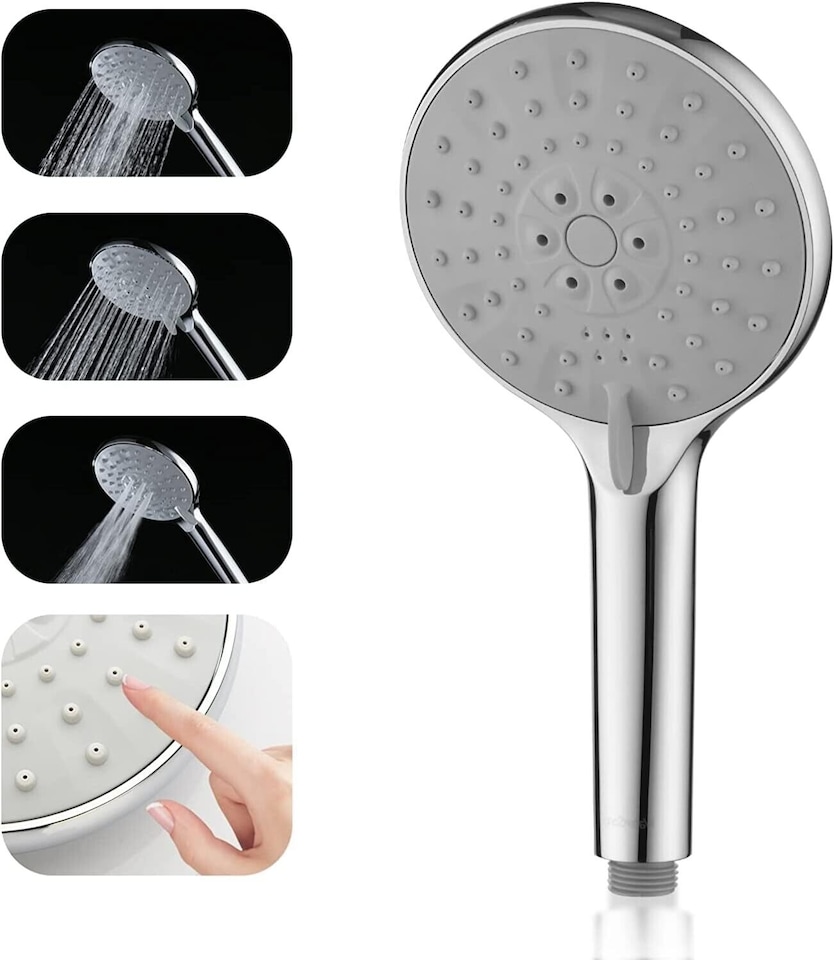 image 1 of Watersong 3 Spray Modes Shower Head | Multi-Function Replacement Shower Head