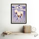 image 2 of Travel Tourism Winter Sport Austria Ski Snow Alps Framed Wall Art Print