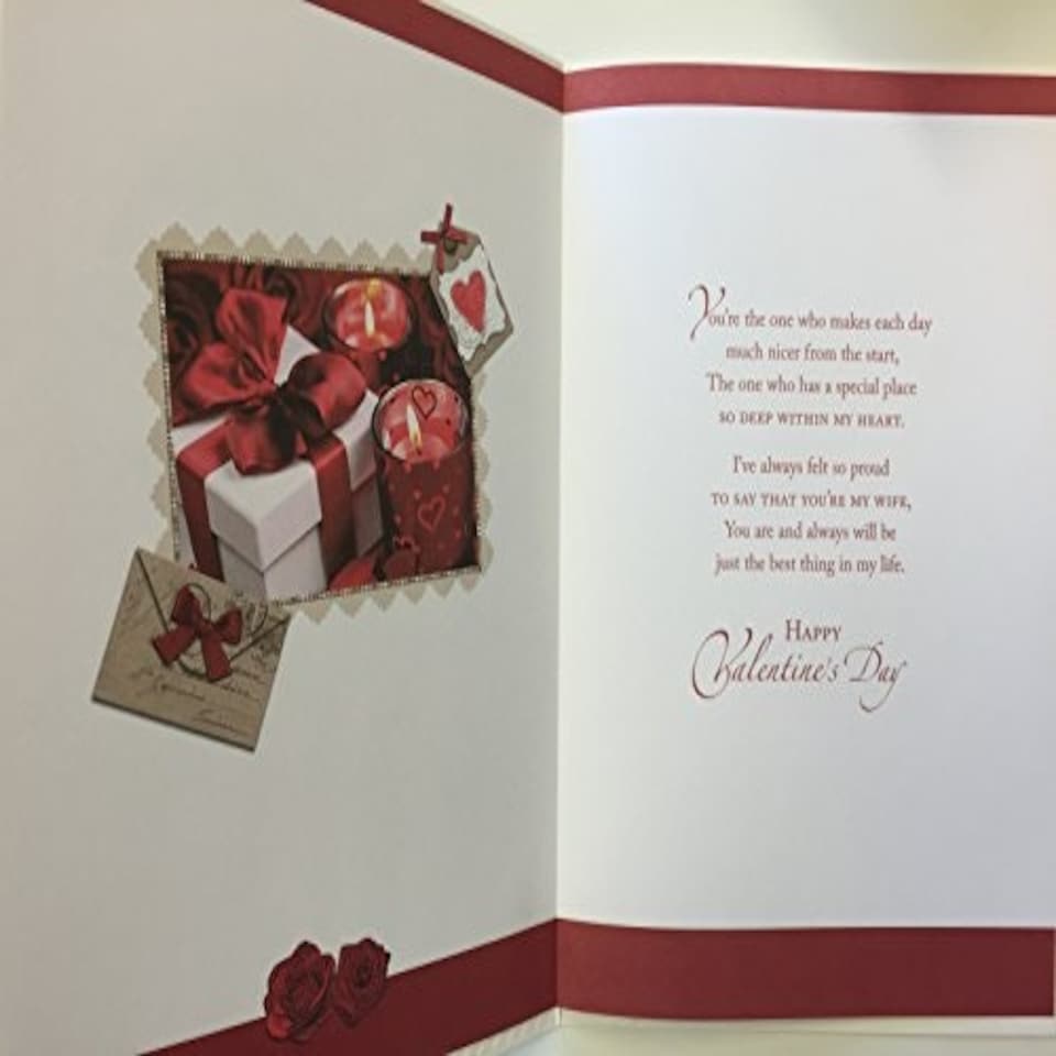 image 1 of Wishing Well - For My Wonderful Wife - Card Valentine's Day