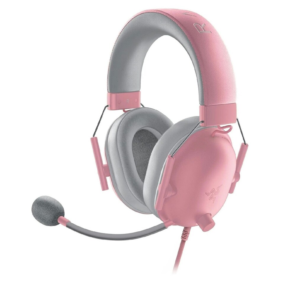 image 1 of Razer BlackShark v2 X PlayStation Licensed Gaming Headset Quartz Pink