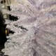 image 7 of 5ft (150cm) White Pencil Pine Christmas Tree with 236 Tips