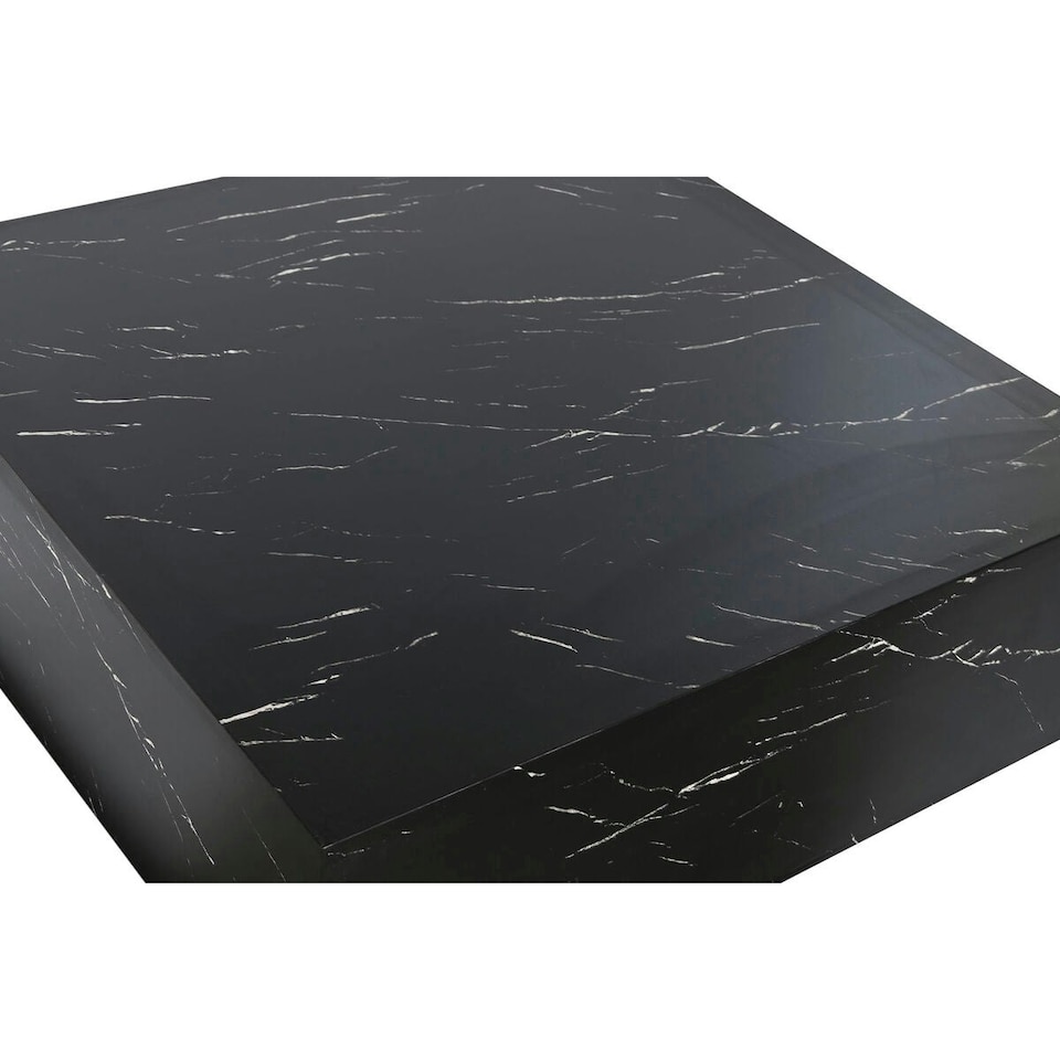 image 1 of Centre Table Home ESPRIT Black MDF Wood 90 x 90 x 35 cm N/A