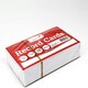 image 2 of Pack of 100 Plain White Record Cards 5x3" (127 x 76mm)