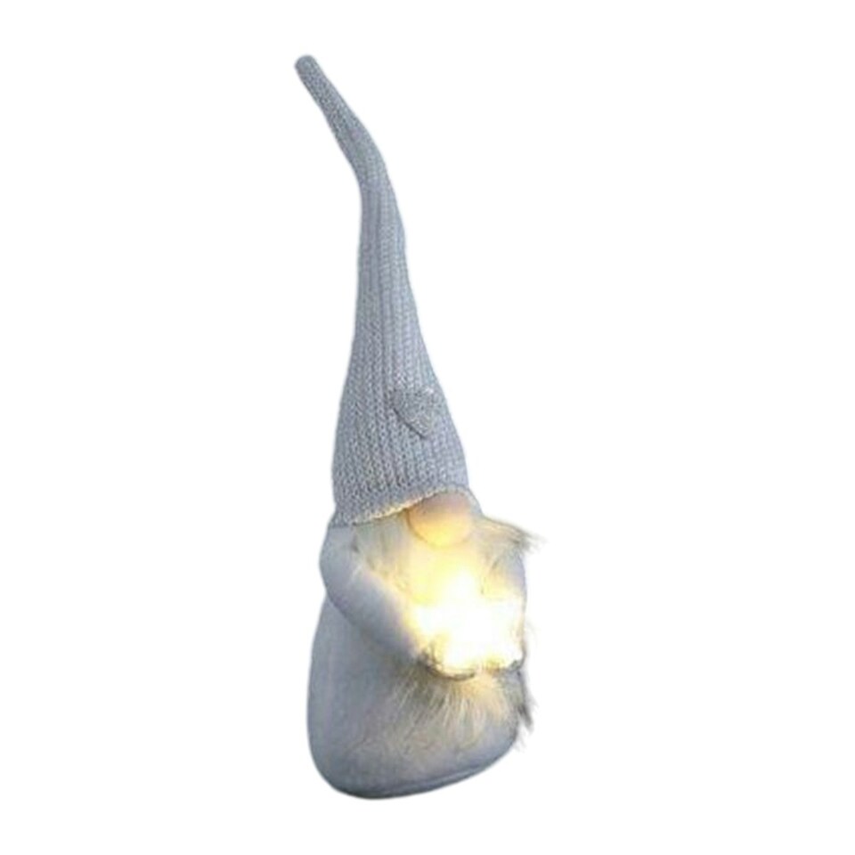 image 1 of Something Different Gonk Christmas Decoration - White - One Size