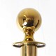 image 2 of 1 Prestige Brass Pole With 1 Black Velvet Rope