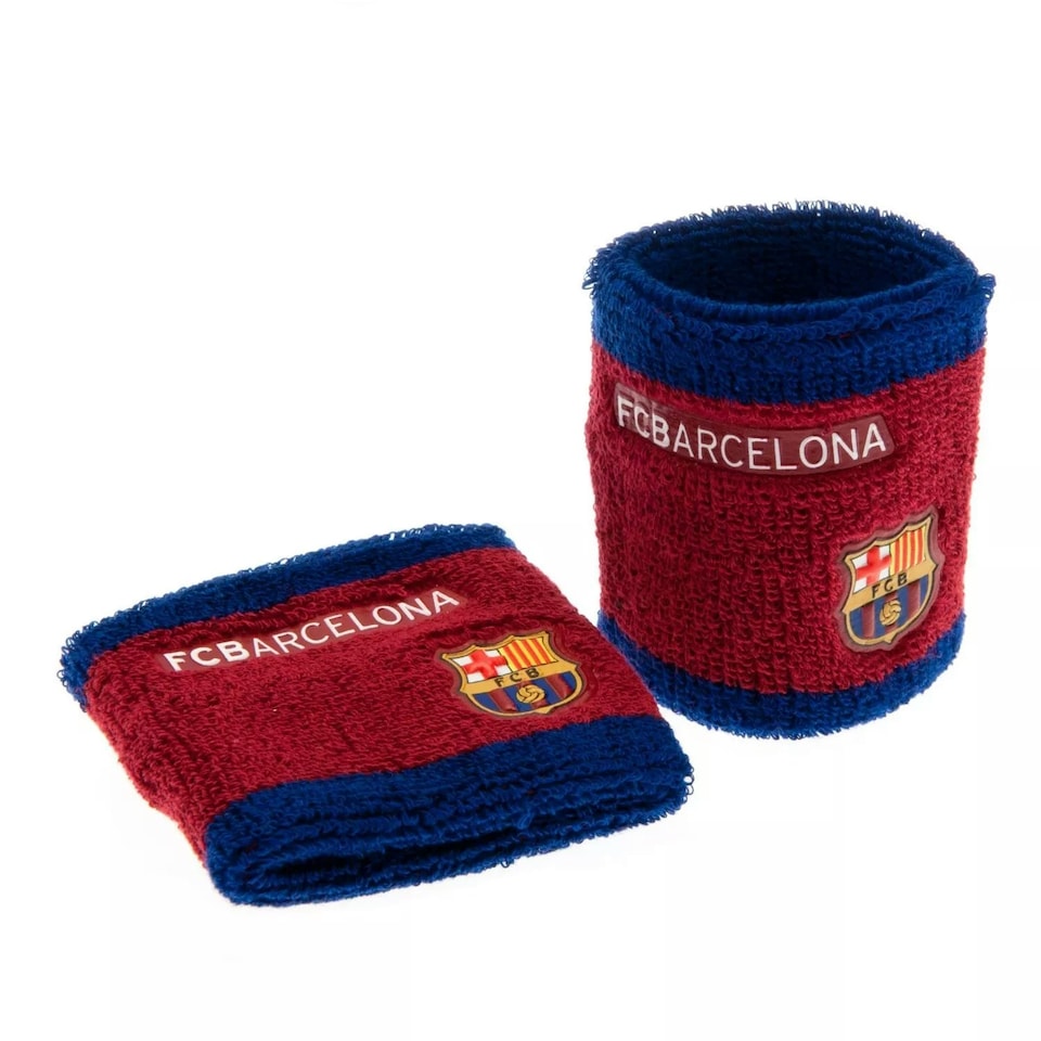 image 1 of Barcelona FC 2 Pack Wristbands