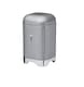 image 1 of Lovello Tea Canister Shadow Grey Textured 11x11cm