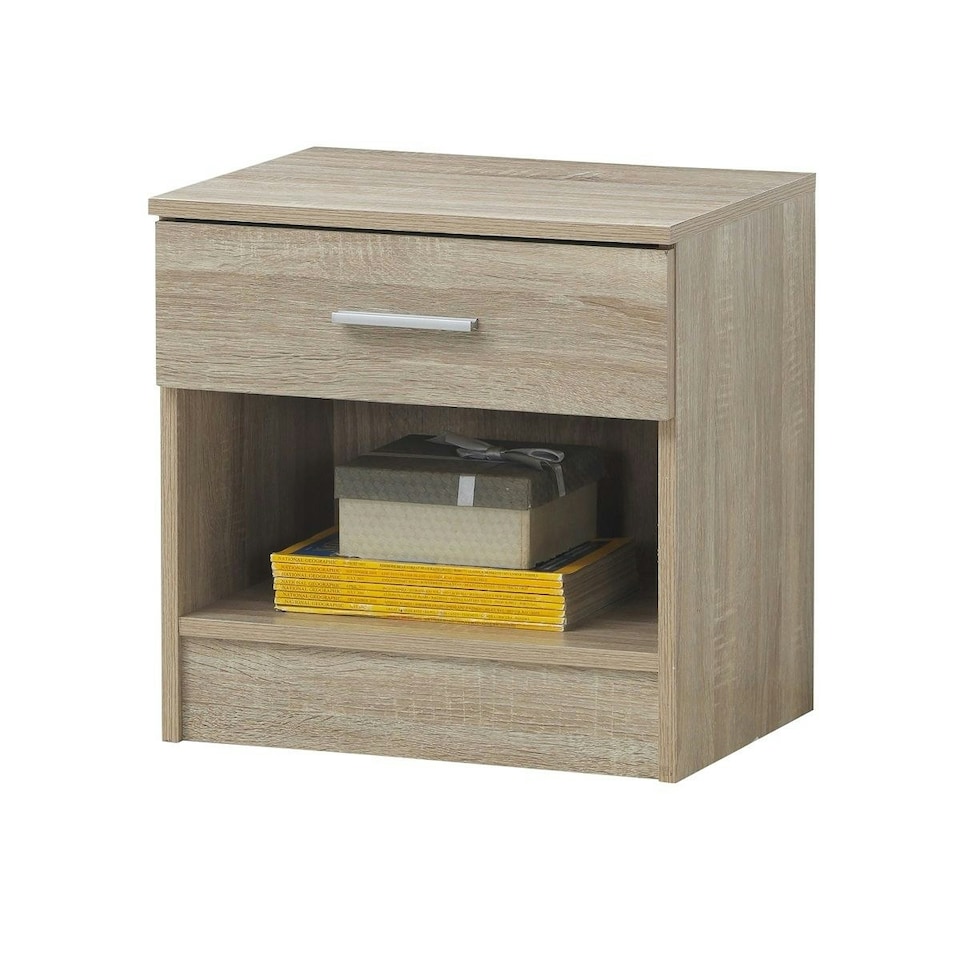 image 1 of Nightstand with 1 Drawer