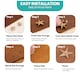 image 5 of 11mm Star Shaped Studs with Back Pin Rivets for DIY Leathercraft- 50pcs