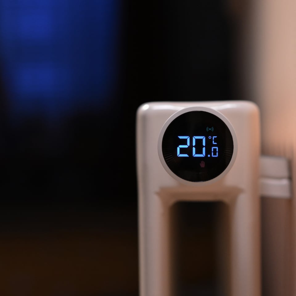 image 1 of Aqara Smart Home - Radiator Thermostat Twin Pack with M2 Hub