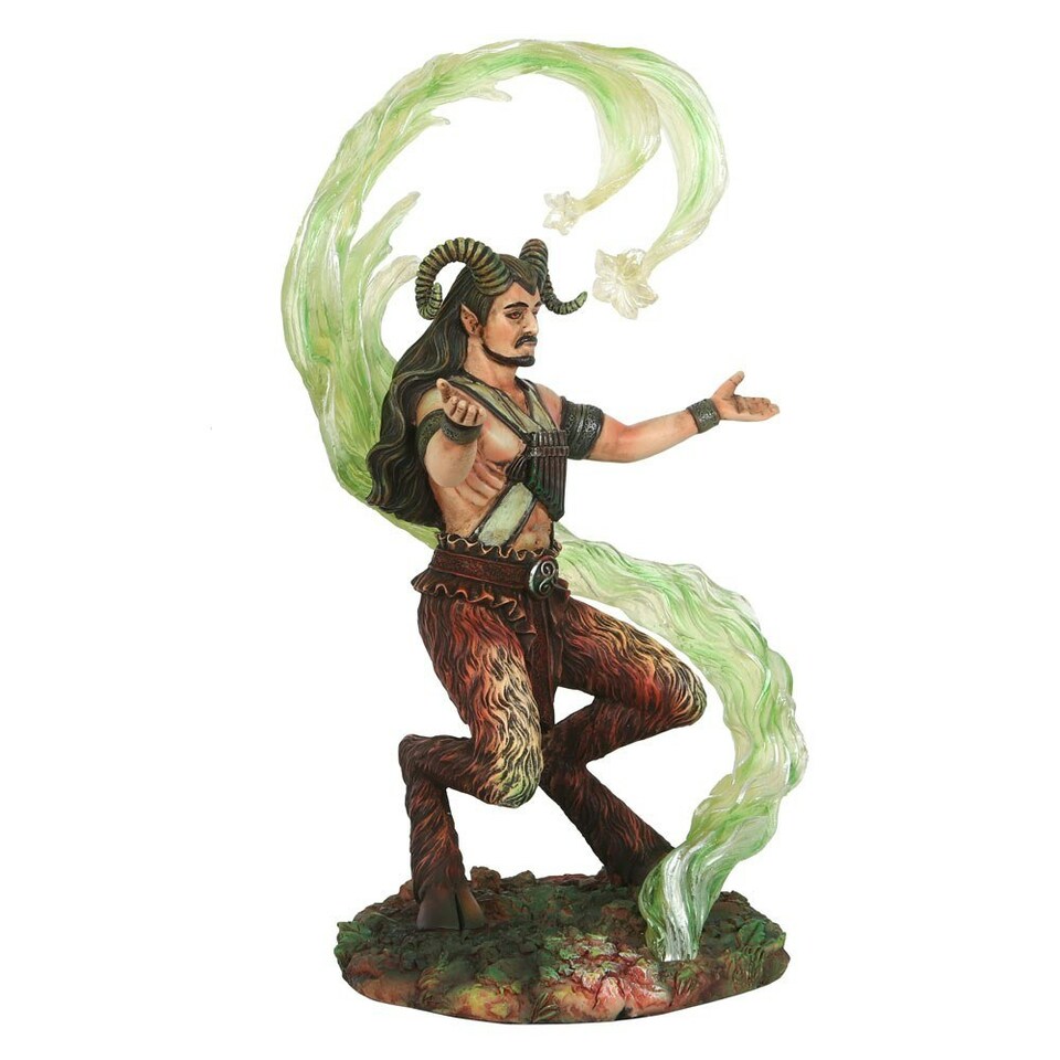 image 1 of Anne Stokes Earth Elemental Wizard Collectable Figurine - Multicoloured - One Size