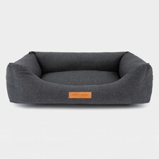 Dark Grey Luxury Dog Bed