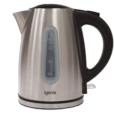 Igenix IG7251, Cordless Jug Kettle, 1.7 Litre, 3000W, Stainless Steel