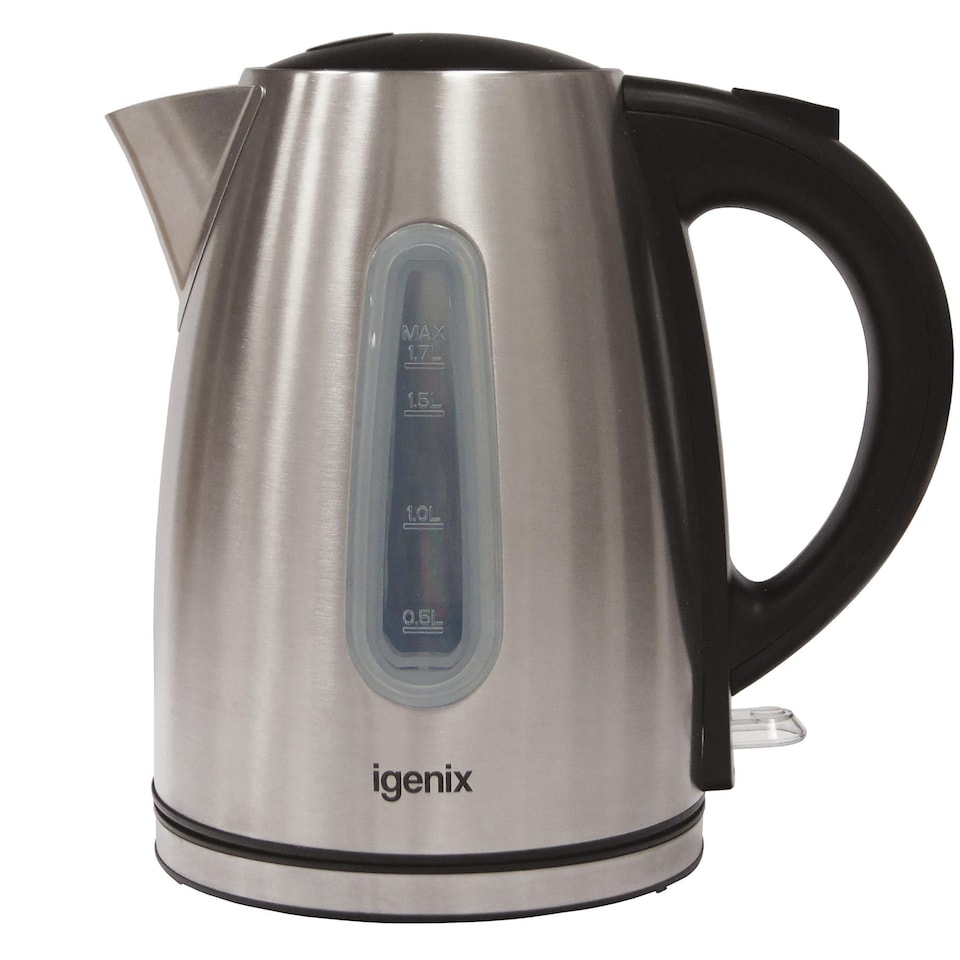 image 1 of Igenix IG7251, Cordless Jug Kettle, 1.7 Litre, 3000W, Stainless Steel