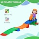 image 8 of AIYAPLAY 3(m) 4 Pieces Up and Down Kids Rollercoaster, for Ages 2-5 Years