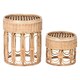 image 1 of Side table Home ESPRIT Natural 42 x 42 x 47 cm N/A