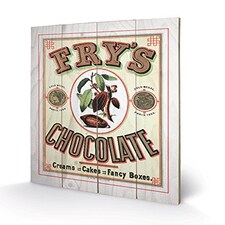 FRY'S CHOCOLATE SMALL WOOD - WOOD PANEL