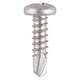 image 1 of Timco - Window Fabrication Screws - Pan - PH - Self-Tapping - Self-Drilling Point - Martensitic Stainless Steel & Silver Organic (Size 4.2 x 16 - 1000 Pieces)
