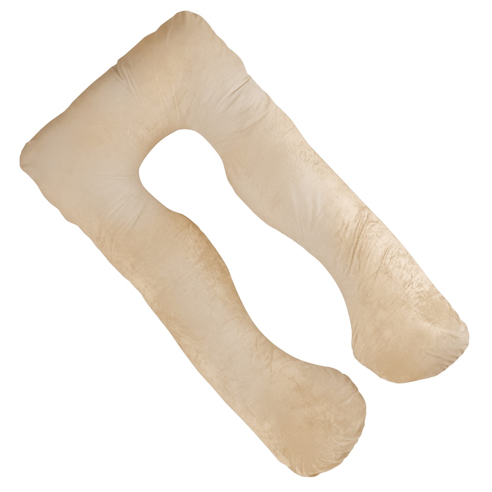 image 1 of Dreamcatcher U-Shaped Pregnancy Pillow Maternity Nursing Support Cushion Cream | Cream | Cream | One Size | 1