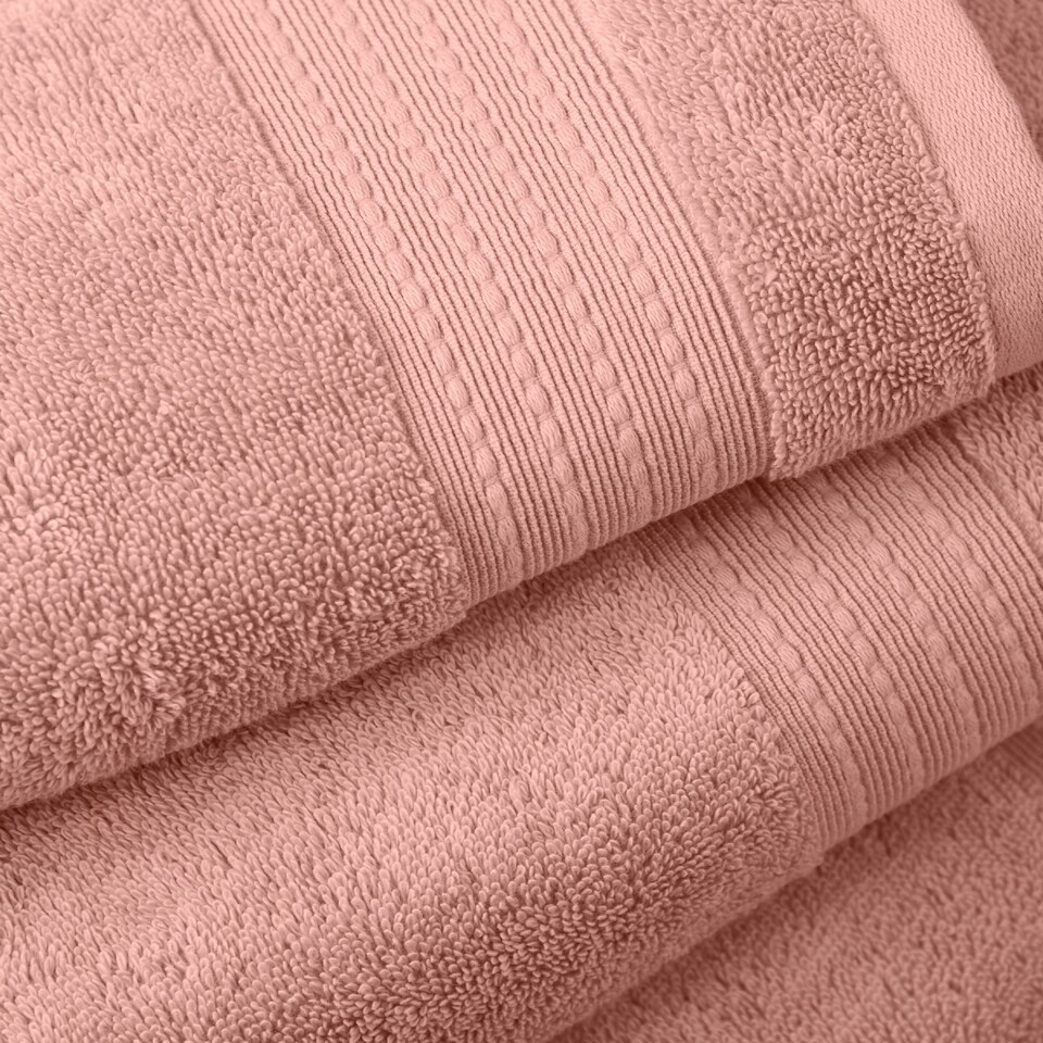 image 1 of Bianca Supima Cotton Towel | Pink | Bath sheet
