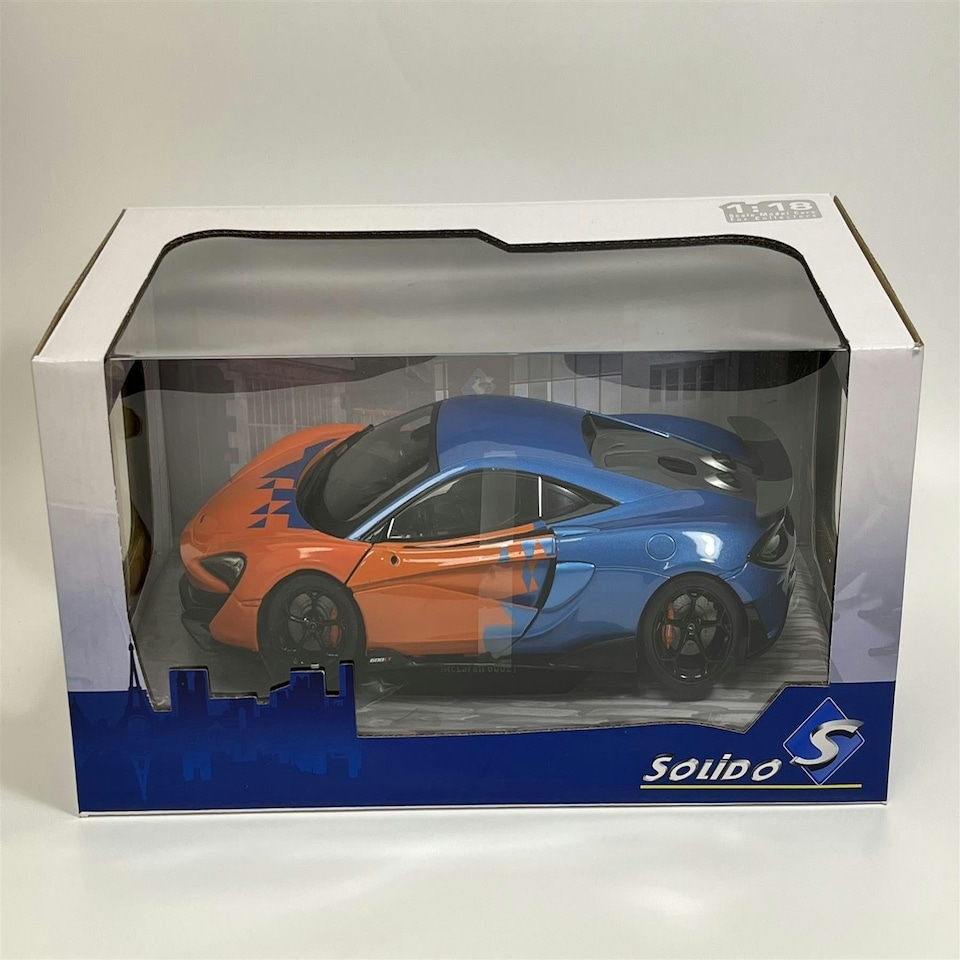 image 1 of McLaren 600LT F1 Tribute Livery 2019 1:18 Solido 1804503