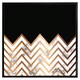 image 2 of Marble zig zag pattern (Picutre Frame) Brown | Oak | L