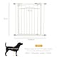 image 4 of Pressure Fit Safety Gate w/ Auto Closing Door, for Small, Medium Dogs, 74-80cm