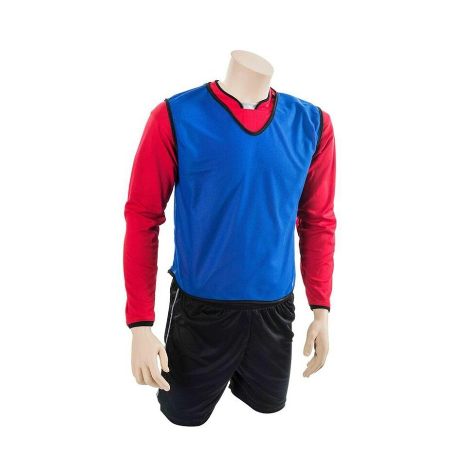 Precision Childrens/Kids Plain Mesh Training Bib - Royal Blue - 10-14 Years